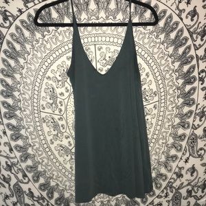 Silence + Noise Teal Tank